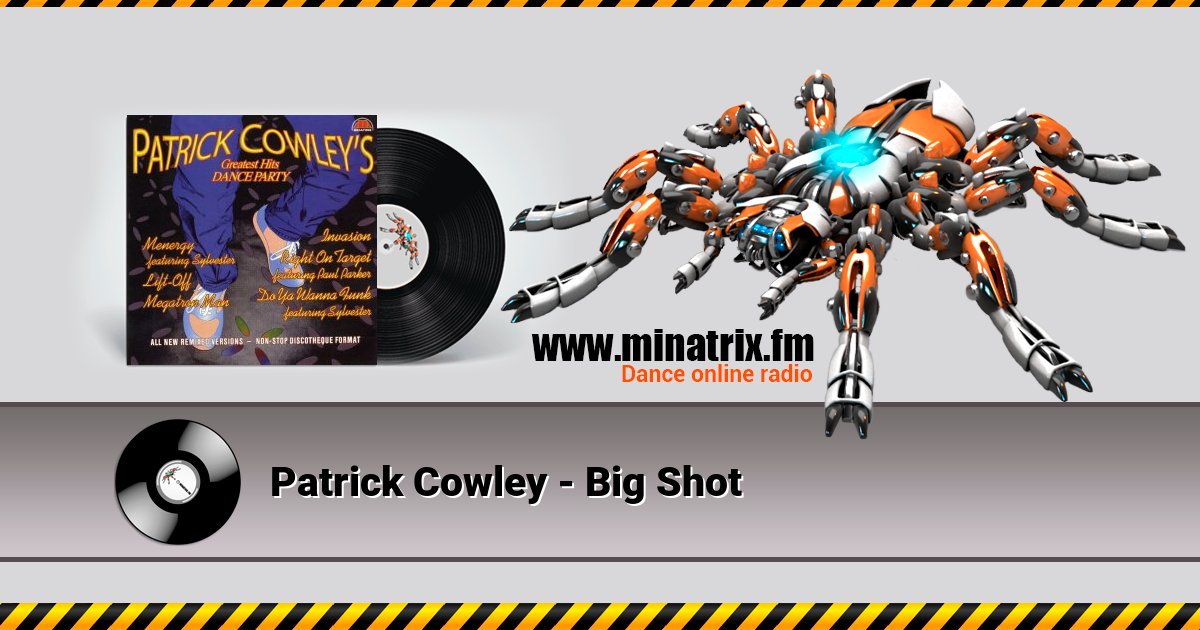 Patrick Cowley - Big Shot Patrick Cowley - Big Shot скачать бесплатно