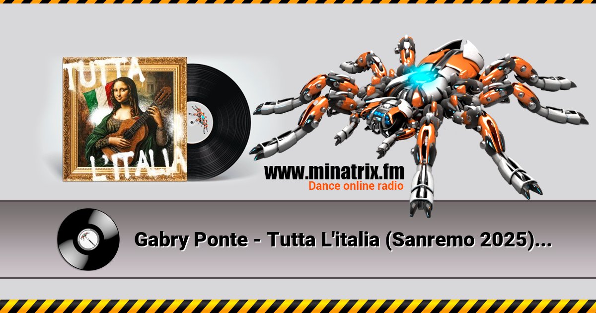 Gabry Ponte - Tutta L'italia (Sanremo 2025) Gabry Ponte - Tutta L'italia (Sanremo 2025) скачать бесплатно