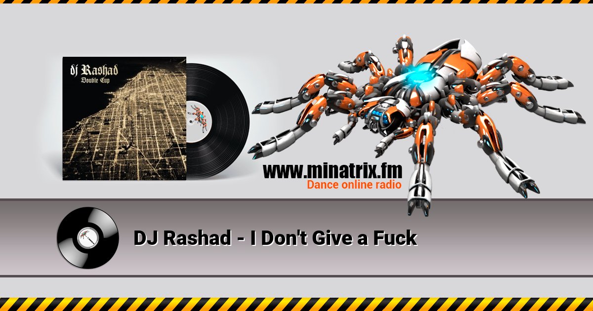 DJ Rashad - I Don't Give a Fuck DJ Rashad - I Don't Give a Fuck скачать бесплатно