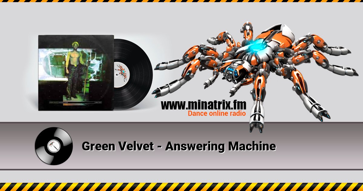 Green Velvet - Answering Machine Green Velvet - Answering Machine скачать бесплатно