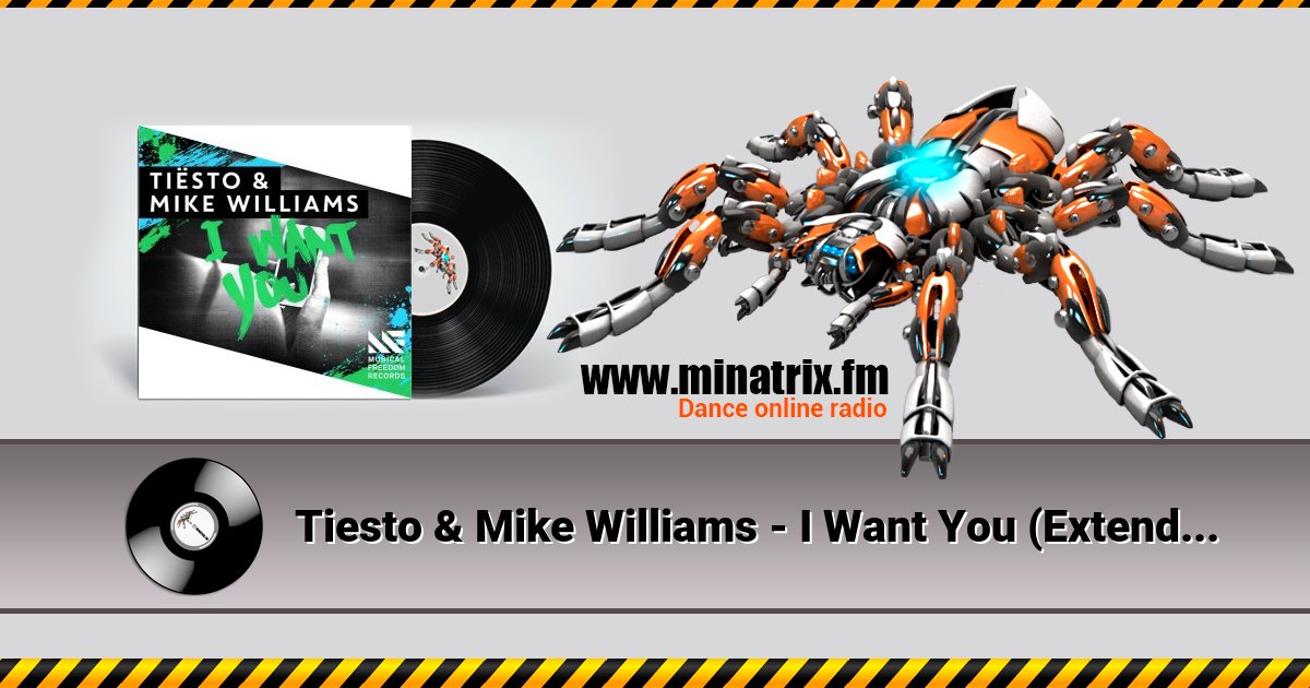 Tiesto & Mike Williams - I Want You (Extended Mix)  