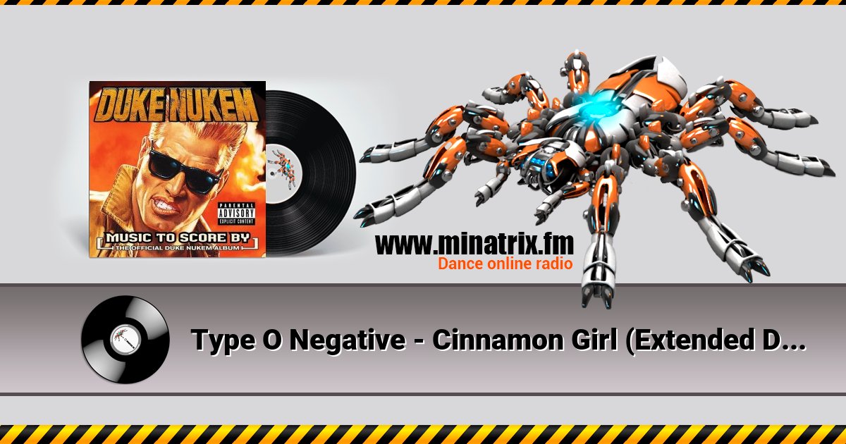 Type O Negative - Cinnamon Girl (Extended Depression Mix) Type O Negative - Cinnamon Girl (Extended Depression Mix) скачать бесплатно