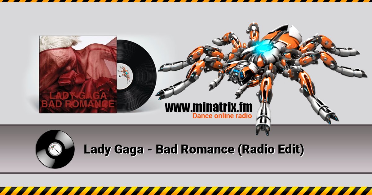 Lady Gaga - Bad Romance (Radio Edit) Lady Gaga - Bad Romance (Radio Edit) скачать бесплатно