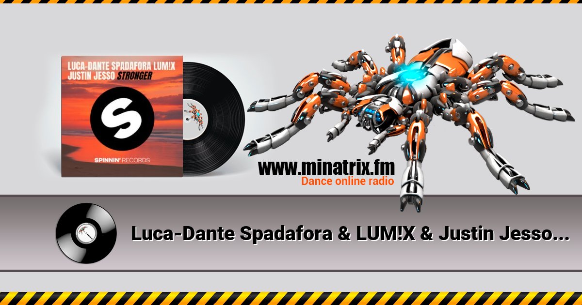 Luca-Dante Spadafora & LUM!X & Justin Jesso - Stronger  