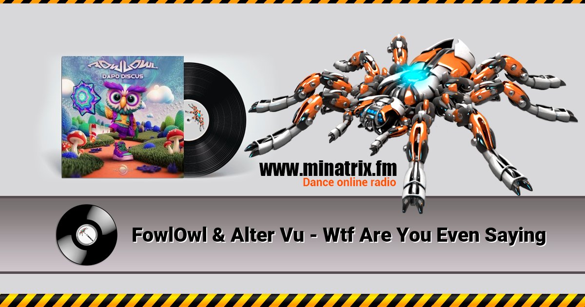 FowlOwl & Alter Vu - Wtf Are You Even Saying FowlOwl & Alter Vu - Wtf Are You Even Saying скачать бесплатно