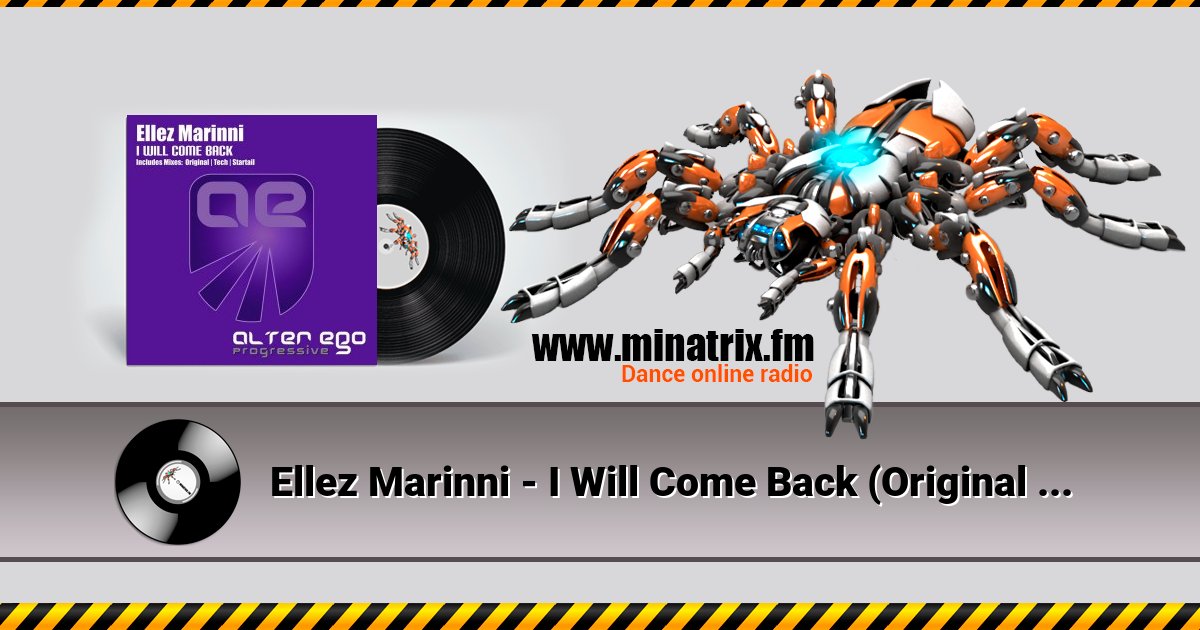 Ellez Marinni - I Will Come Back (Original Mix)  