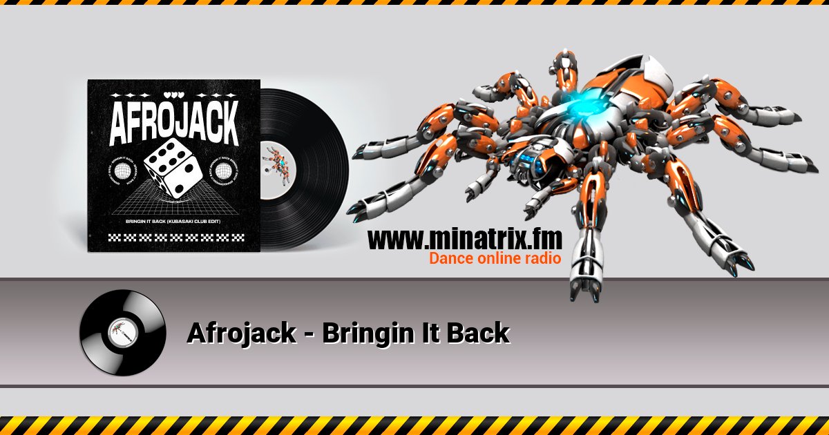 Afrojack - Bringin It Back  