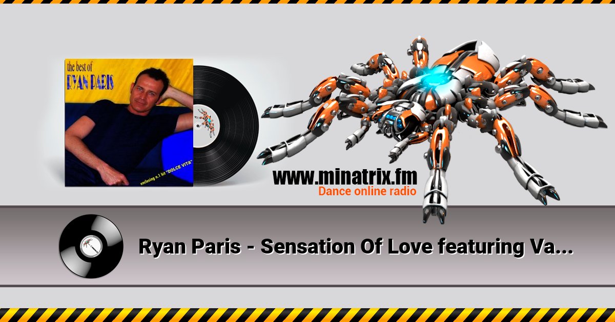 Ryan Paris - Sensation Of Love featuring Valerie Flor Ryan Paris - Sensation Of Love featuring Valerie Flor скачать бесплатно