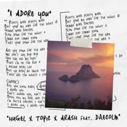 Обложка HUGEL & Topic & Arash - I Adore You (feat. Deacolm)