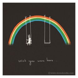Обложка Rainbow - Wish you were here