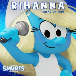 Обложка Rihanna - Friend Of Mine (from the Smurfs Movie Soundtrack)