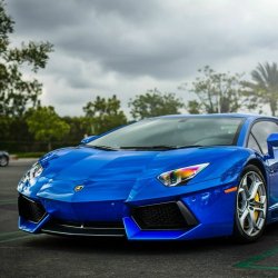Обложка Rakhim - Синий Lamborghini