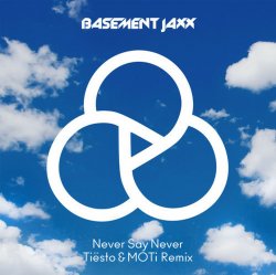 Обложка Basement Jaxx - Never Say Never (Tiesto & Moti Remix)