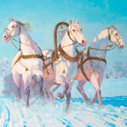 Обложка Лариса Долина & ВИА Надежда - Три Белых Коня (х/ф Чародеи)