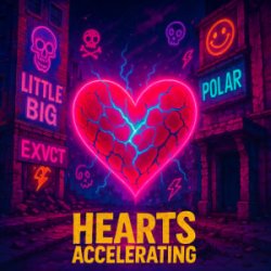 Обложка Little Big & EXVCT & Polar - Hearts Accelerating