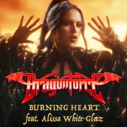 Обложка DRAGONFORCE & Alissa White-Gluz - Burning Heart