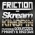 Cover Friction & Skream feat. Scrufizzer, P Money - Kingpin