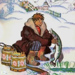 Обложка Сказки для детей - По щучьему веленью