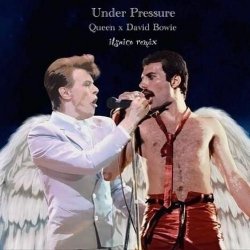 Обложка Queen & Bowie - Under Pressure