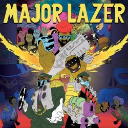 Обложка Major Lazer feat. Biggy, Leftside, GTA, Razz - Jet Blue Jet