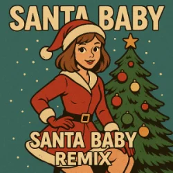 Обложка Ariana Grande - Santa Baby (Eliza May Remix)
