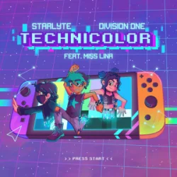 Обложка STARLYTE & Division One & Miss Lina - Technicolor