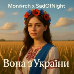 Обложка Mon@rch & SadOfNight - Вона з України