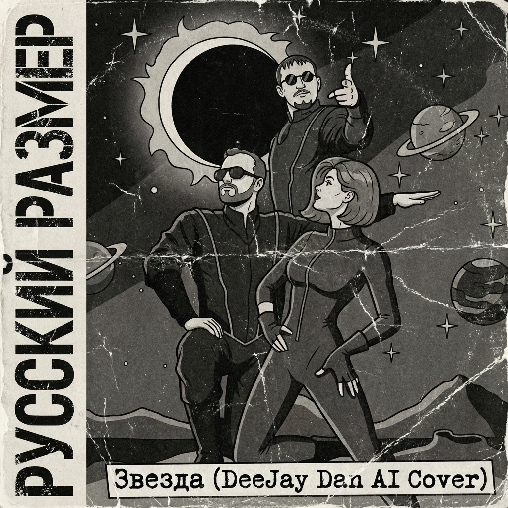 Обложка Русский Размер - Звезда (DeeJay Dan AI Cover)
