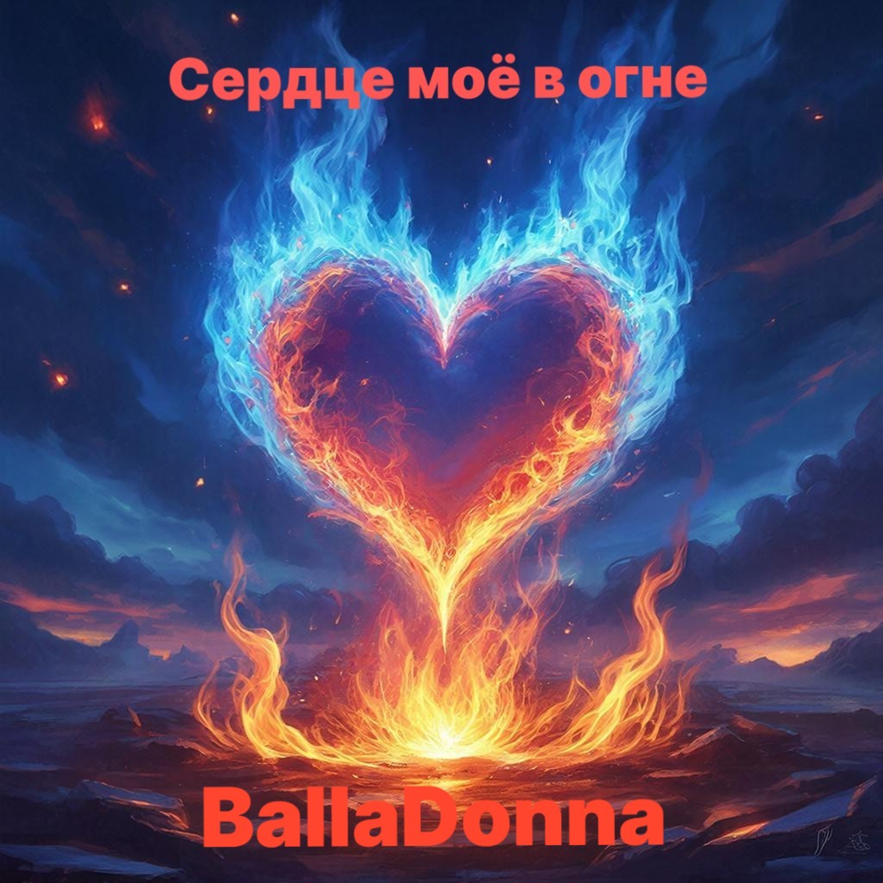 Обложка BallaDonna - Сердце моё в огне