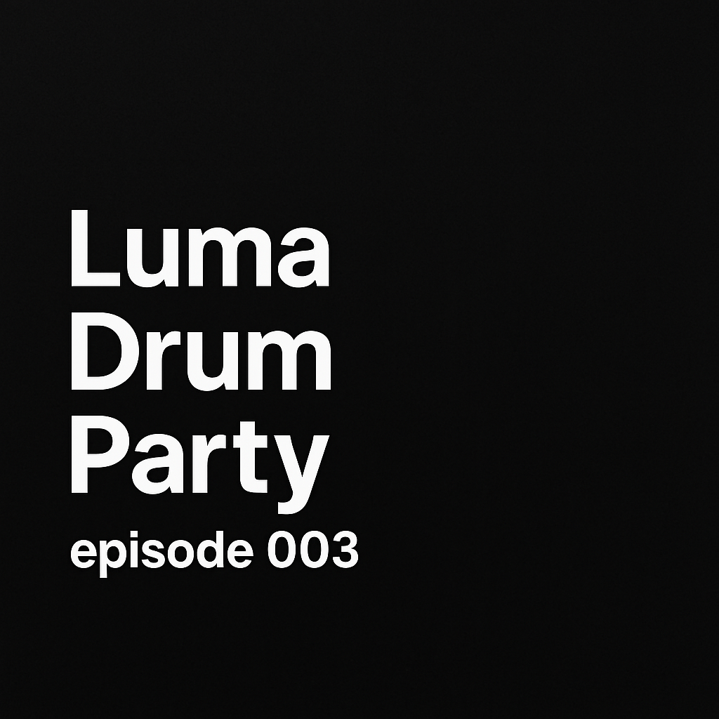 Обложка Luma - Drum Party 003