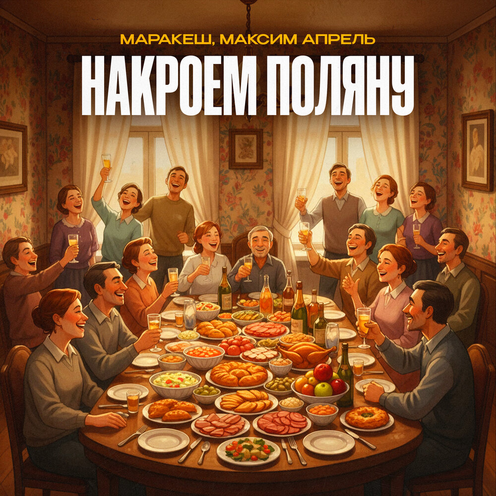 Cover Маракеш & Максим Апрель - Накроем поляну