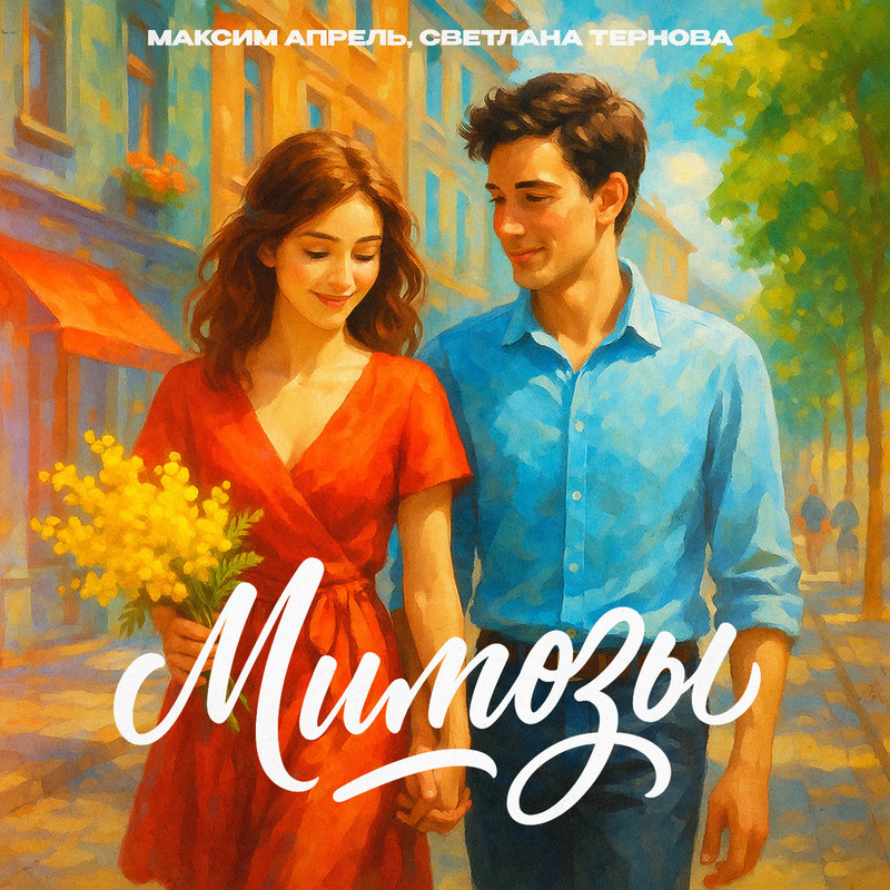 Обложка Максим Апрель & Светлана Тернова - Мимозы