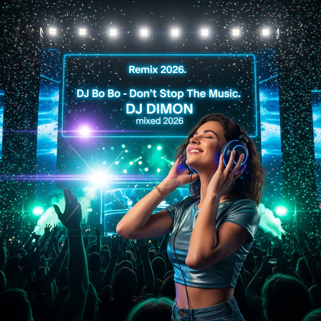 Обложка DJ DimON - DJ Bo Bo - Don't Stop The Music