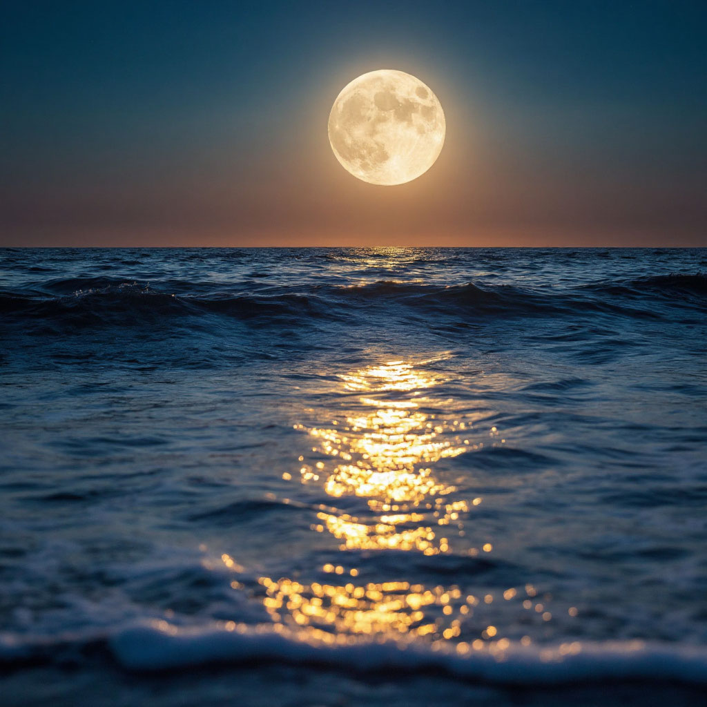 Обложка ОДМ - Moonlit Waves