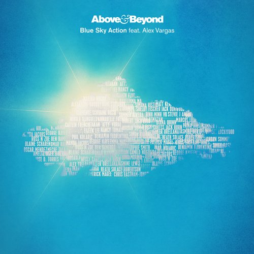 Обложка Above & Beyond ft. Alex Vargas - Blue Sky Action (EDXs Indian Summer Remix)