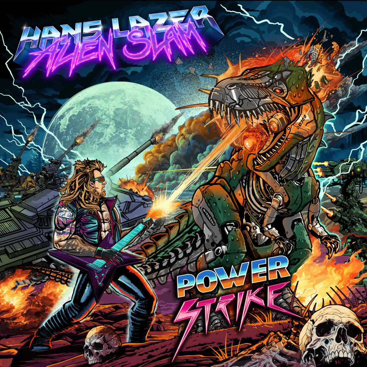 Обложка Hans Lazer Alien Slam - The Flame