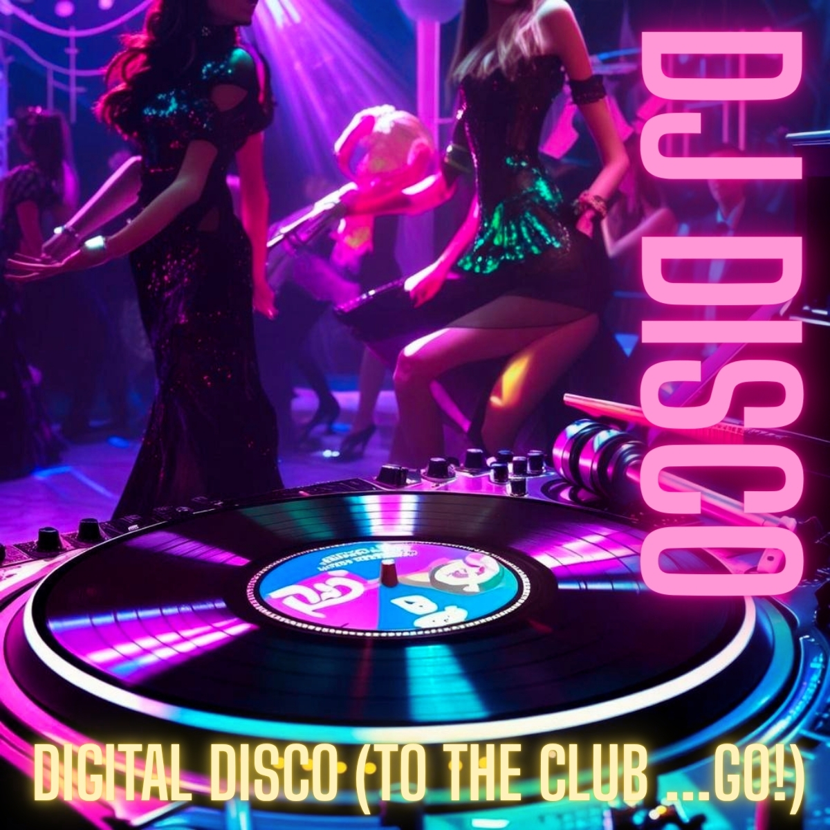 Portada DJ Disco - Digital Disco (Extended DJ Version)