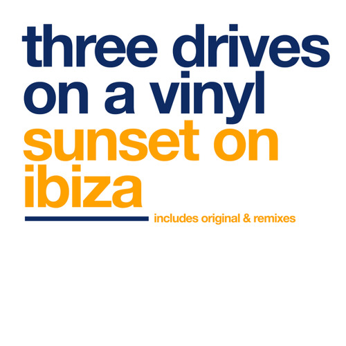 Обложка Three Drives - Sunset On Ibiza (Original Mix)