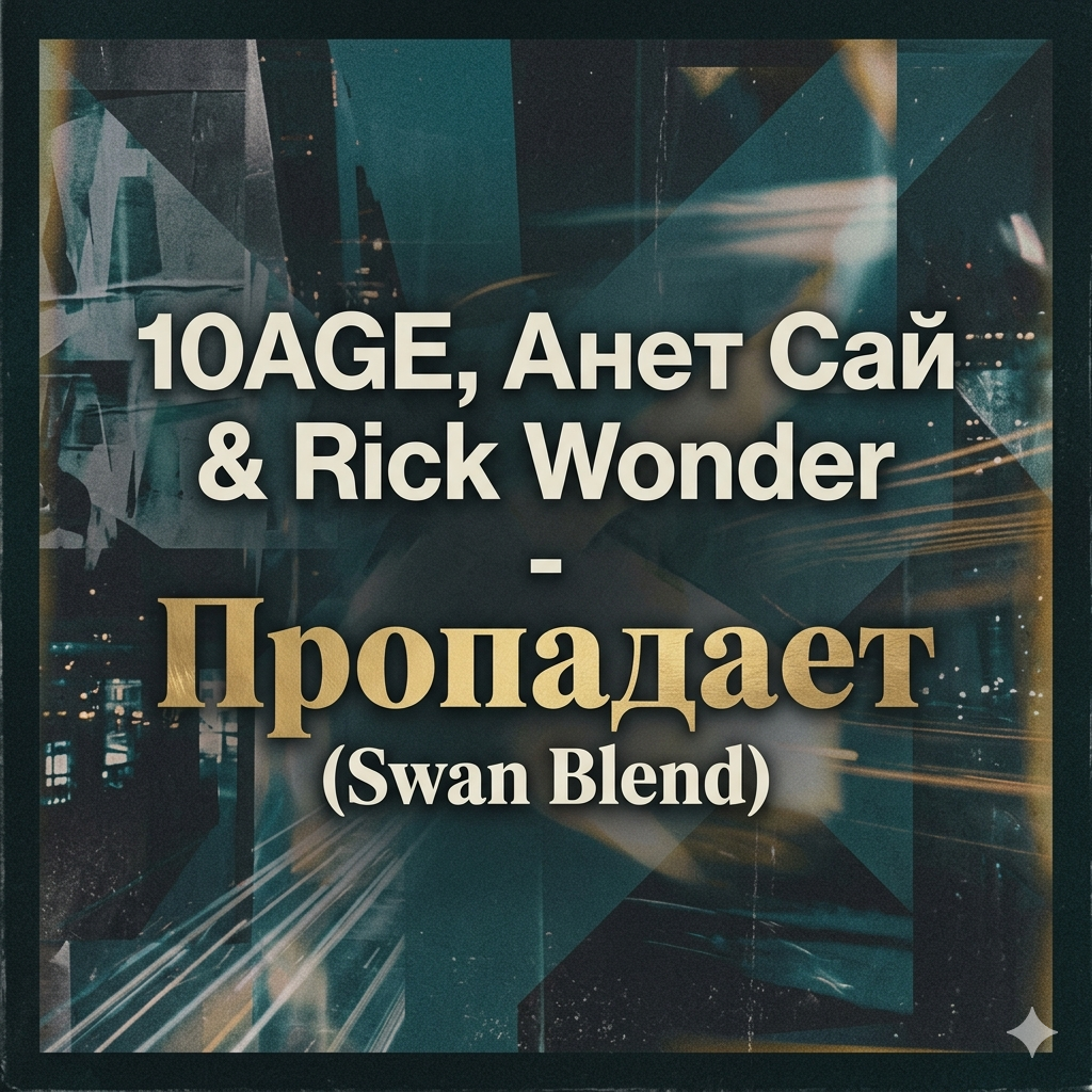 Pochette 10AGE, Анет Сай & Rick Wonder - Пропадает (Swan Blend)