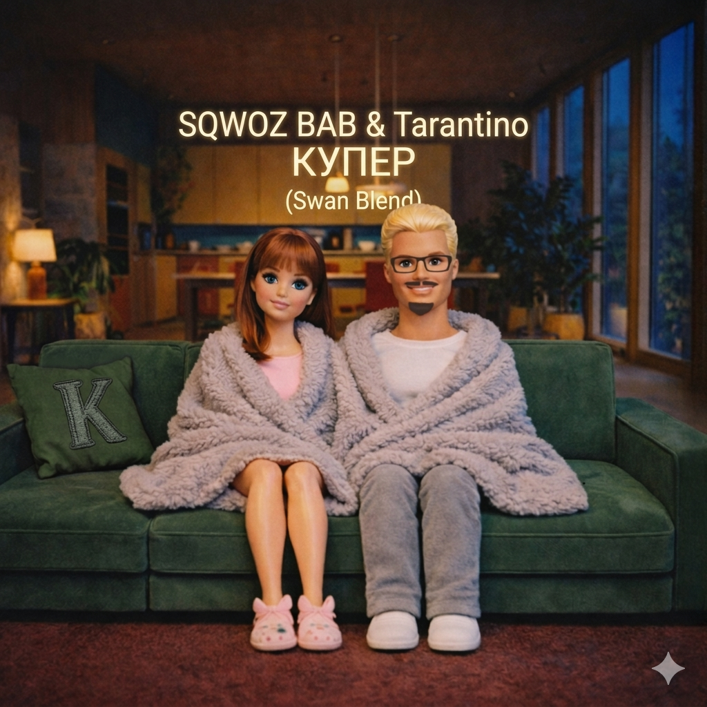 Pochette SQWOZ BAB & Tarantino - КУПЕР (Swan Blend)