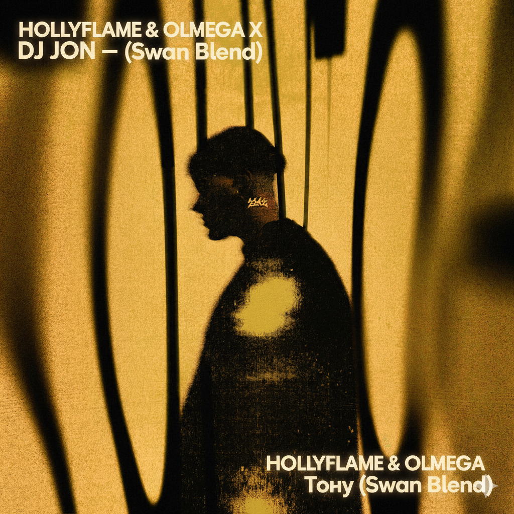 Pochette HOLLYFLAME & OLMEGA X DJ JON - Тону (Swan Blend)