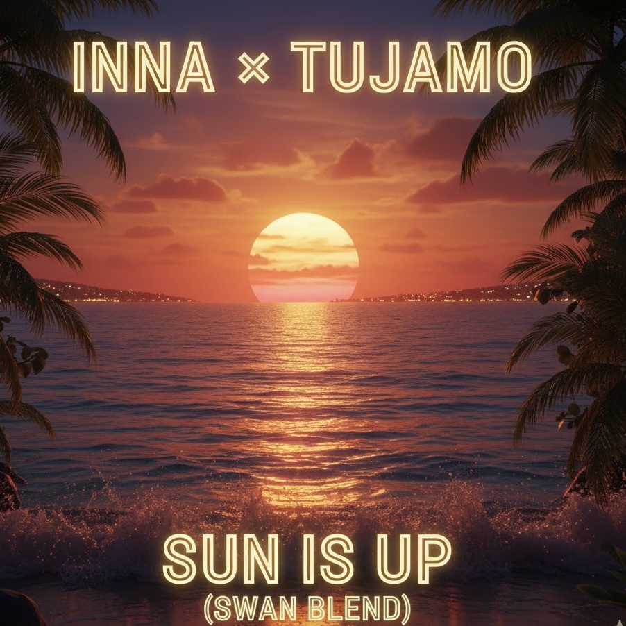 Pochette Inna & Tujamo - Sun Is Up (Swan Blend)