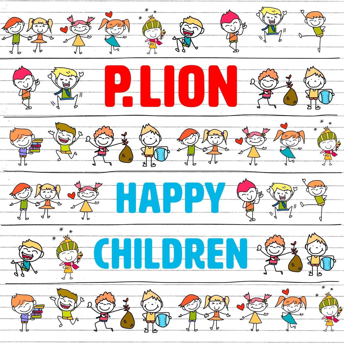 Обложка P.Lion - Happy Children