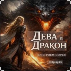 Обложка Нейросеть - Дева и Дракон