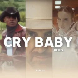 Обложка Clean Bandit & Anne-Marie & David Guetta - Cry Baby (Velleity Remix)