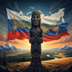 Обложка Роман - Родина Россия