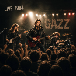 Обложка GAZZ (P.M.Rossoff/U.Lesh/Serge Kitt) - Action. LIVE 1984. Restored & remastered.