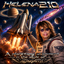 Обложка Helena210 - «A planetary alignment in the style of Aerosmith».