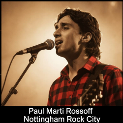 Cover P.M.Rossoff & Friends - Wisdom 1980. Nottingham Rock City LIVE 1989. Remastered 2026