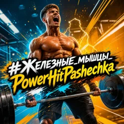Cover PowerHitPashechka - #Железные_мышцы_PowerHitPashechka